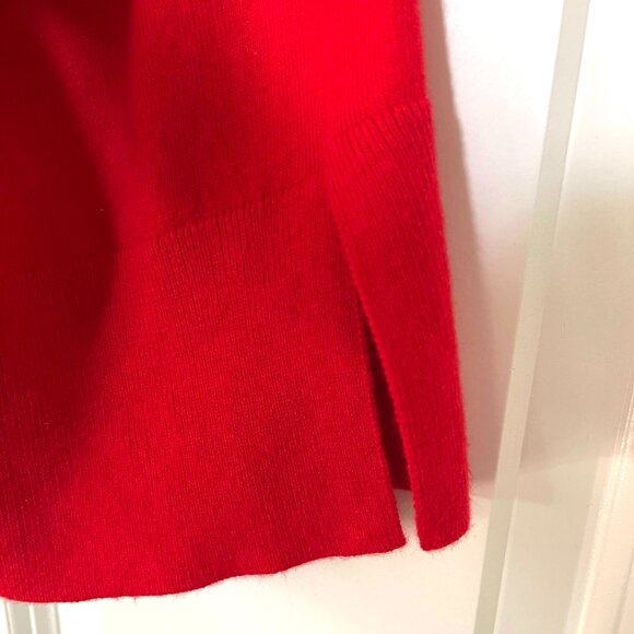 Halogen Women’s Red Long Open Front Cardigan – Small - Picture 7 of 11